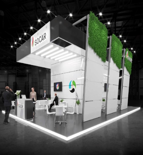Trade show booth design